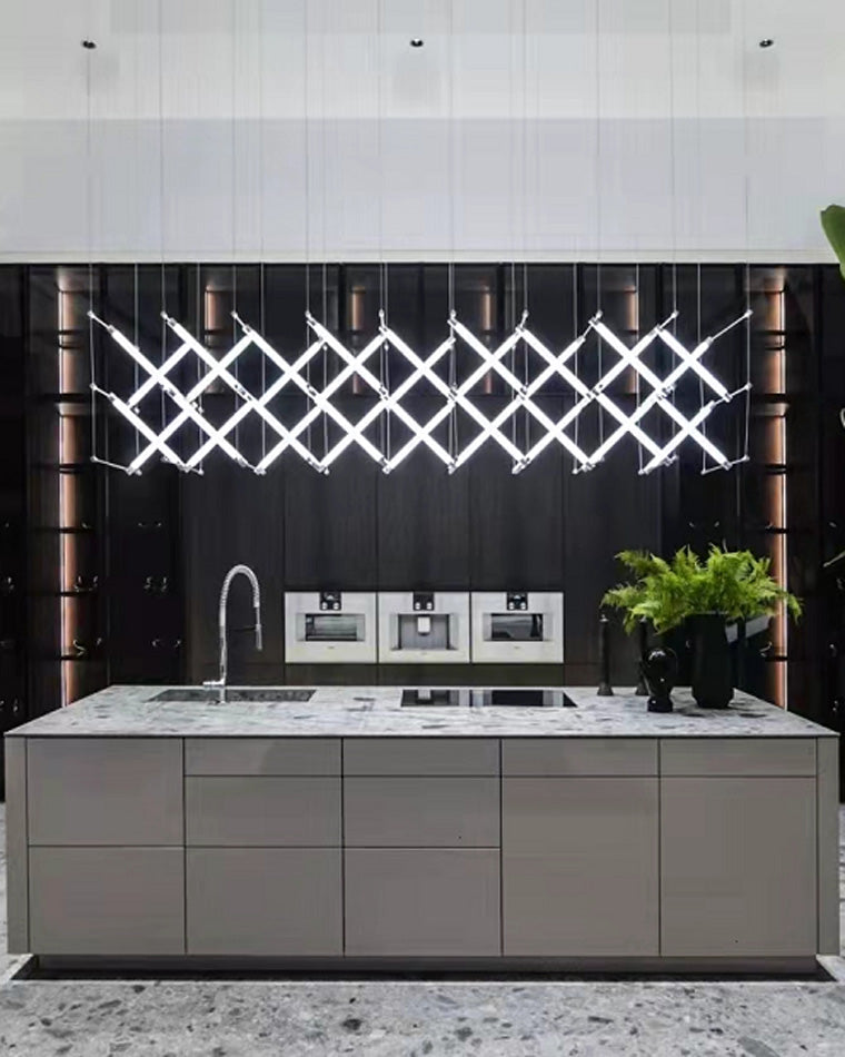 Diff Maza Long Linear Chandelier-DF2134