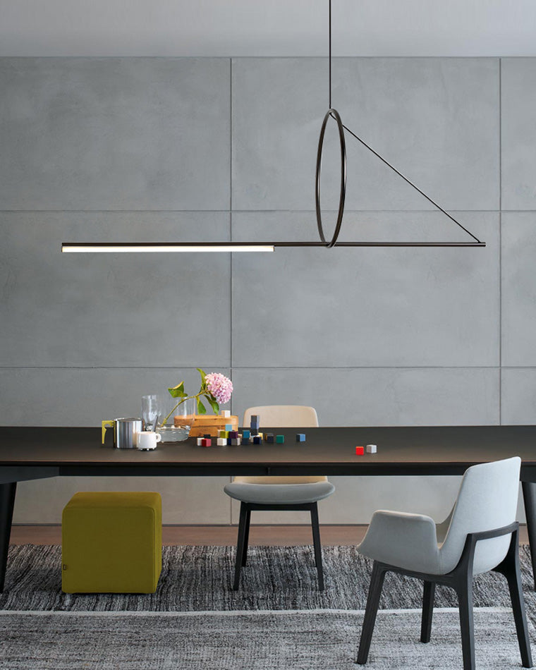 Diff Offset Linear Pendant Light-DF2135