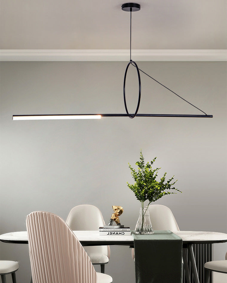 Diff Offset Linear Pendant Light-DF2135