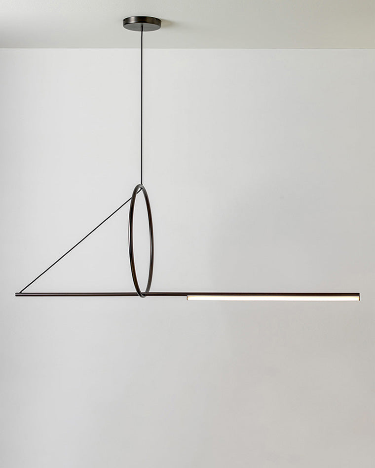 Diff Offset Linear Pendant Light-DF2135