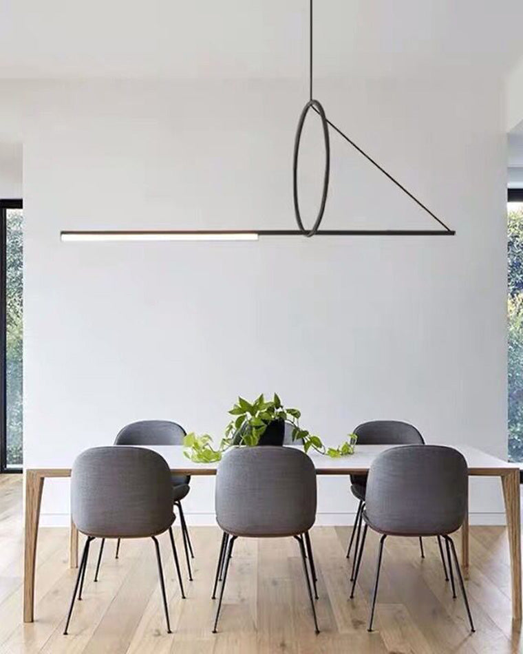 Diff Offset Linear Pendant Light-DF2135