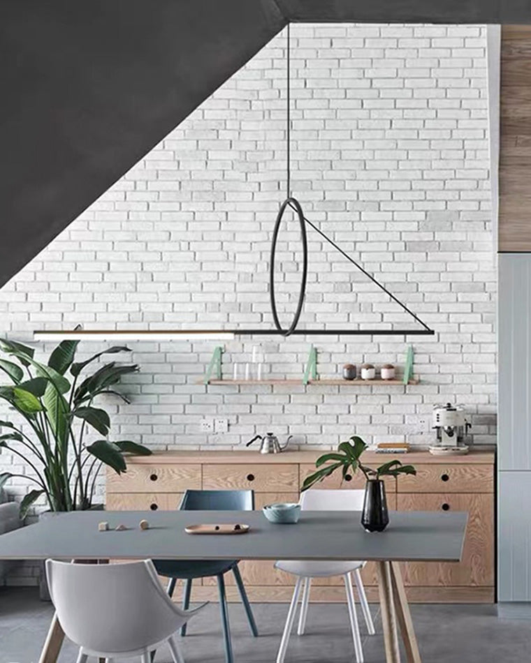 Diff Offset Linear Pendant Light-DF2135