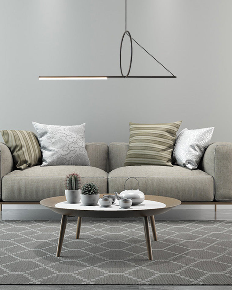 Diff Offset Linear Pendant Light-DF2135