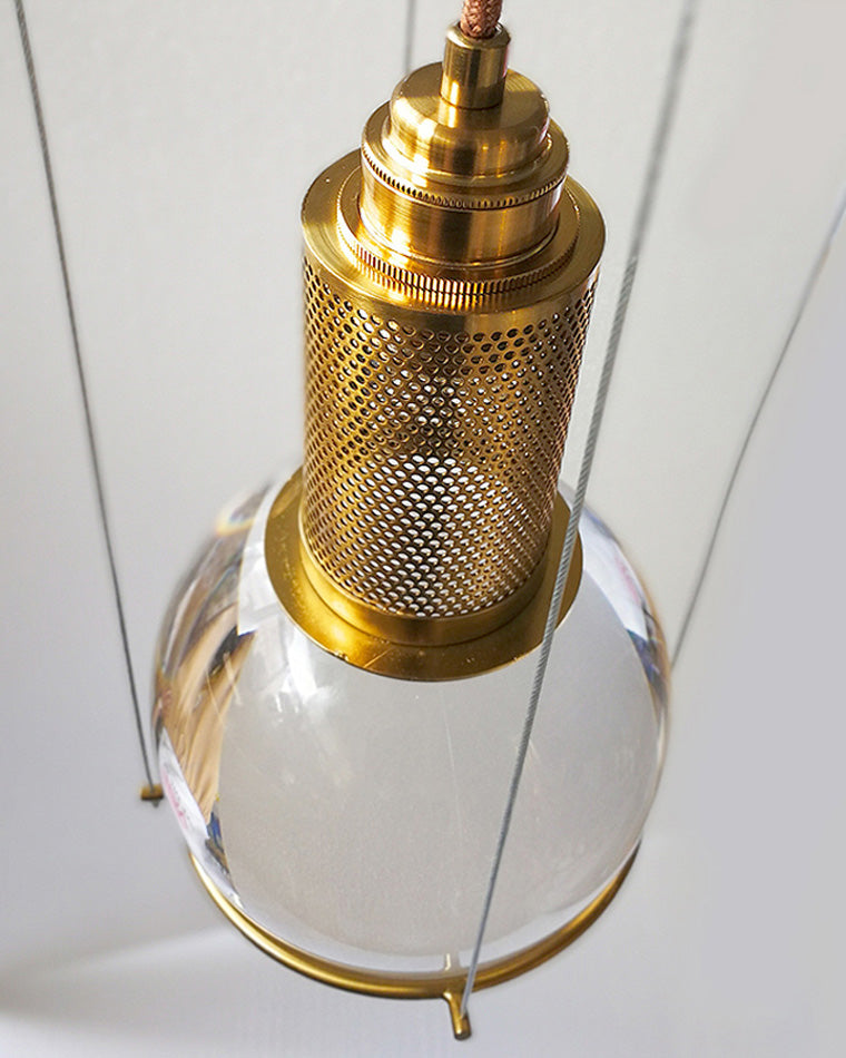 Diff Single Crystal Globe Pendant Light-DF2139