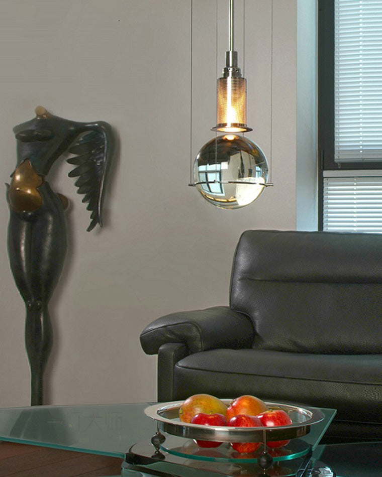 Diff Single Crystal Globe Pendant Light-DF2139
