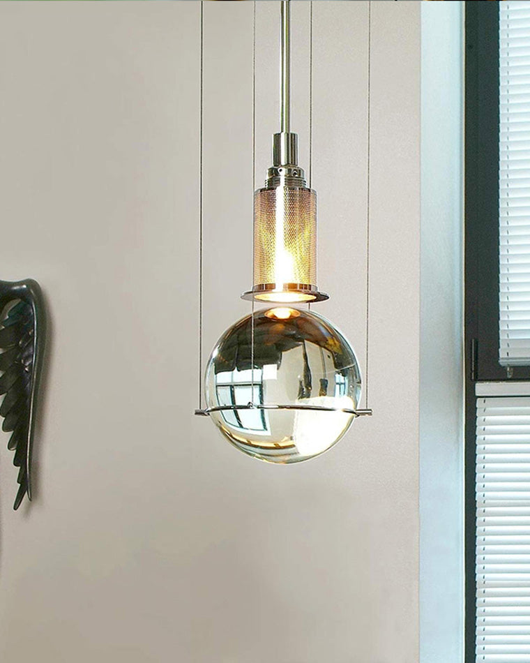 Diff Single Crystal Globe Pendant Light-DF2139