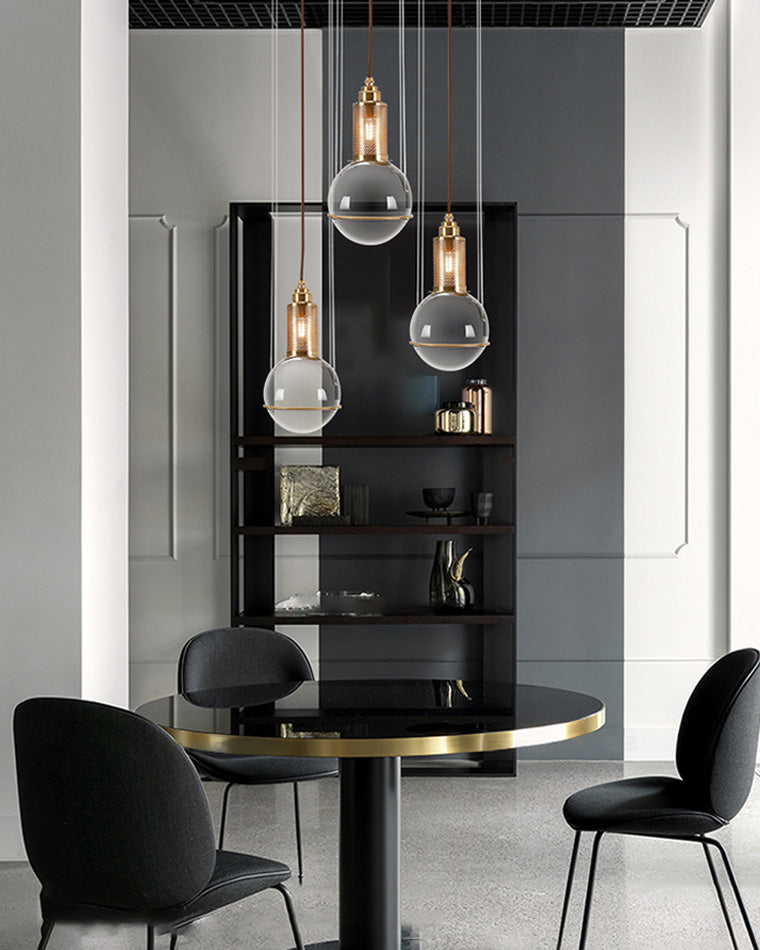 Diff Single Crystal Globe Pendant Light-DF2139