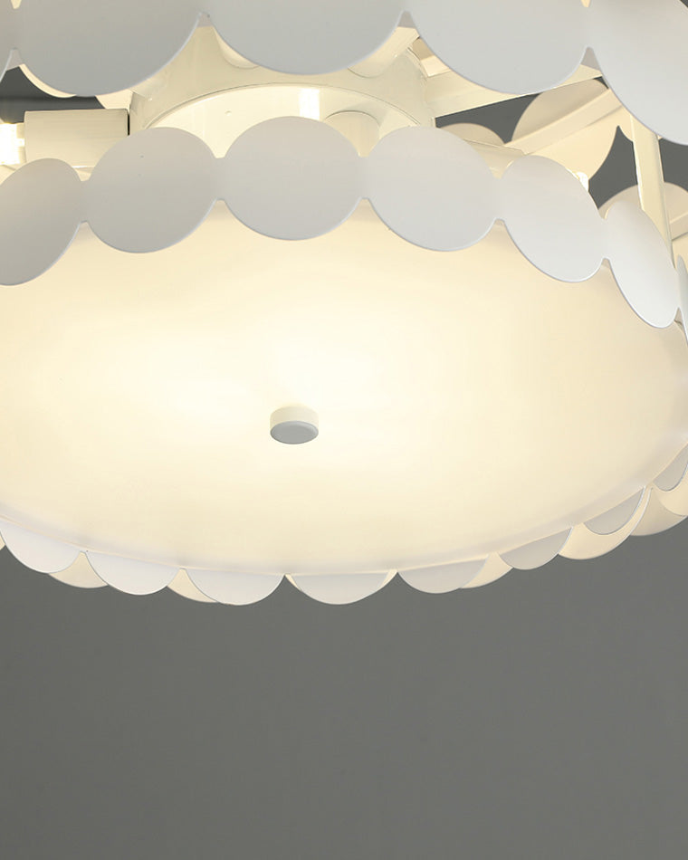 Diff Black/Blue Round Chandelier-DF2140