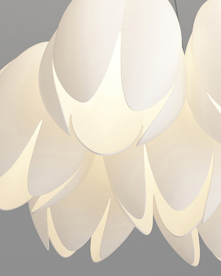 Diff White Tulip Flower Chandelier-DF2142