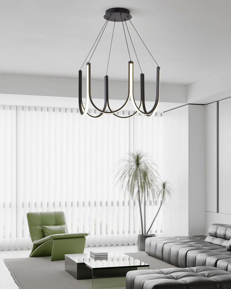 Diff Minimal U-shaped Round chandelier-DF2143