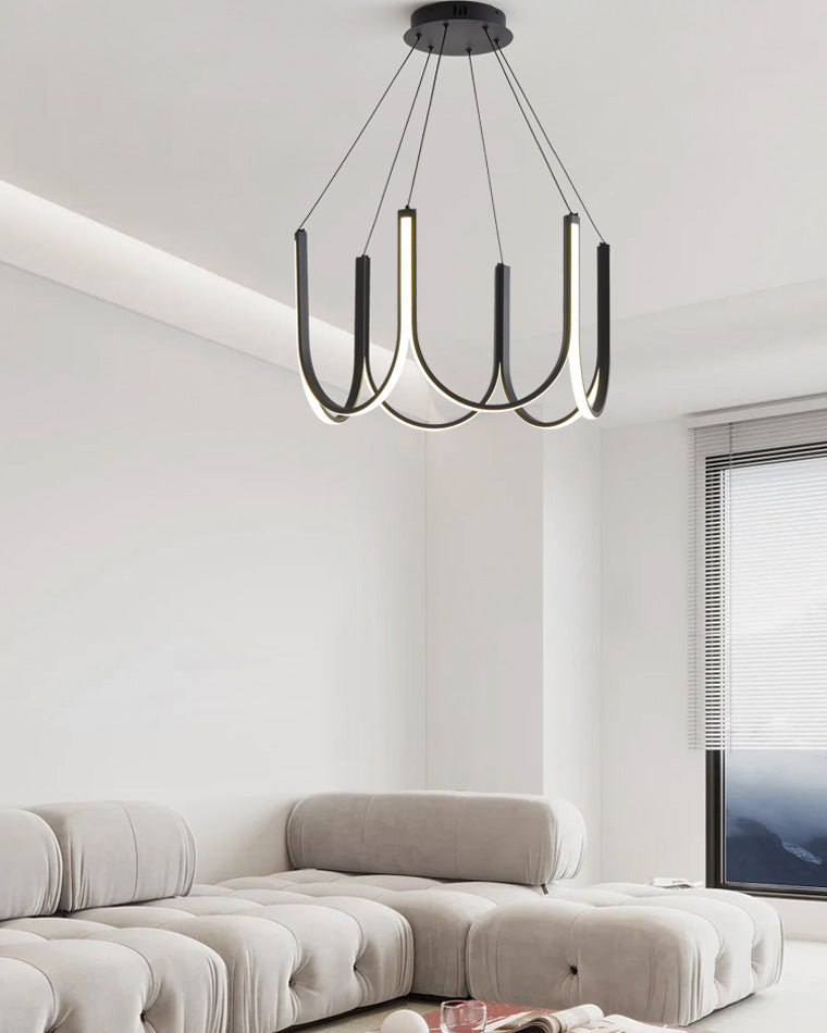 Diff Minimal U-shaped Round chandelier-DF2143