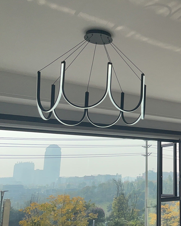 Diff Minimal U-shaped Round chandelier-DF2143