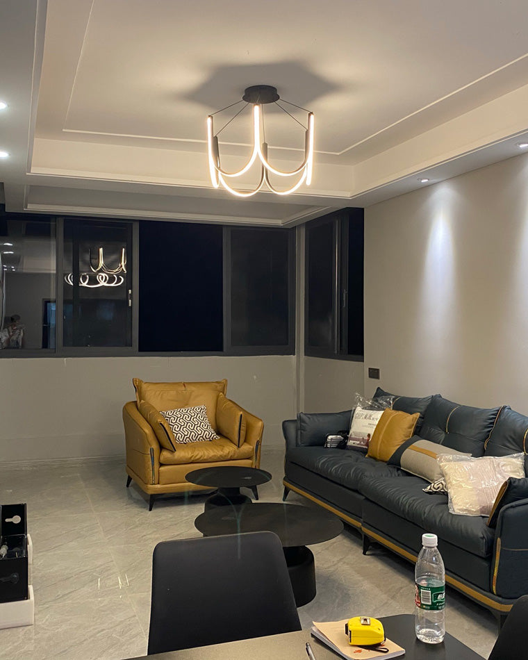 Diff Minimal U-shaped Round chandelier-DF2143