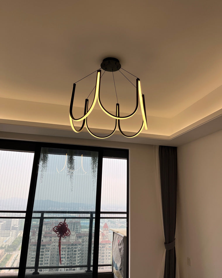 Diff Minimal U-shaped Round chandelier-DF2143