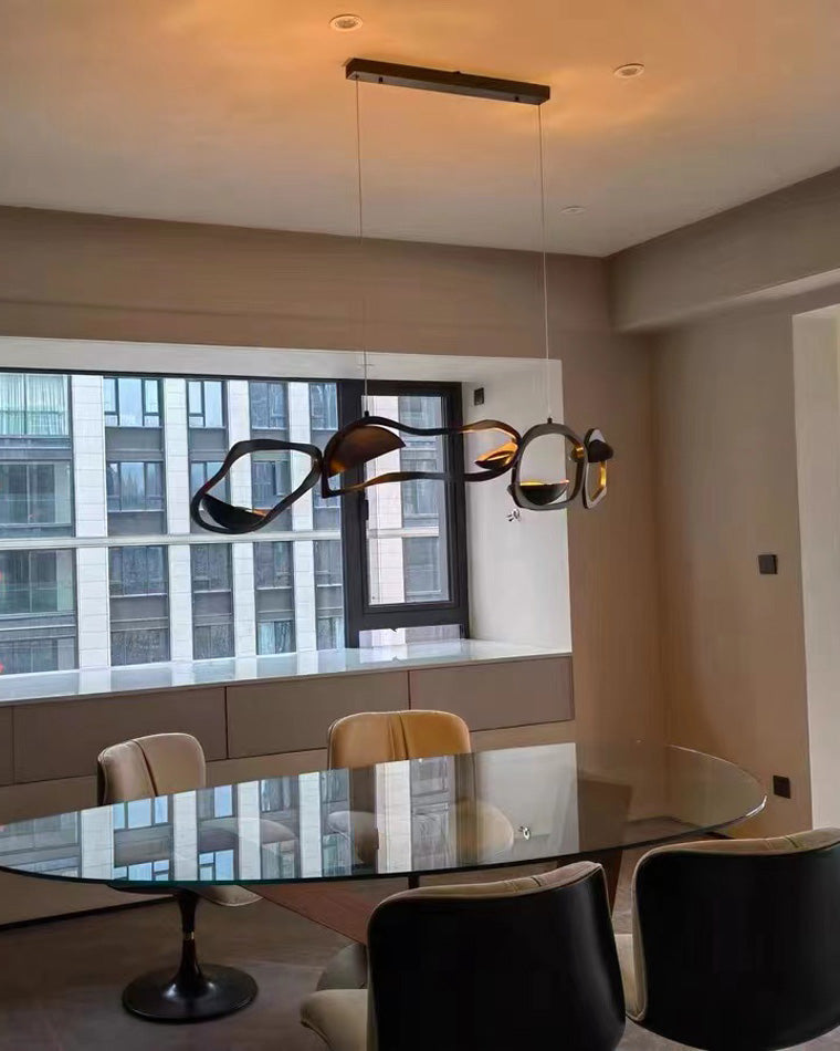 Diff Masculine Sculptural Chandelier-DF2148