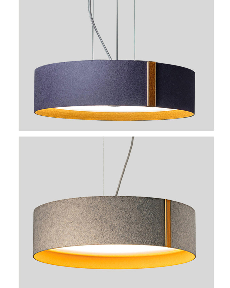 Diff Drum Felt Pendant Light-DF2149