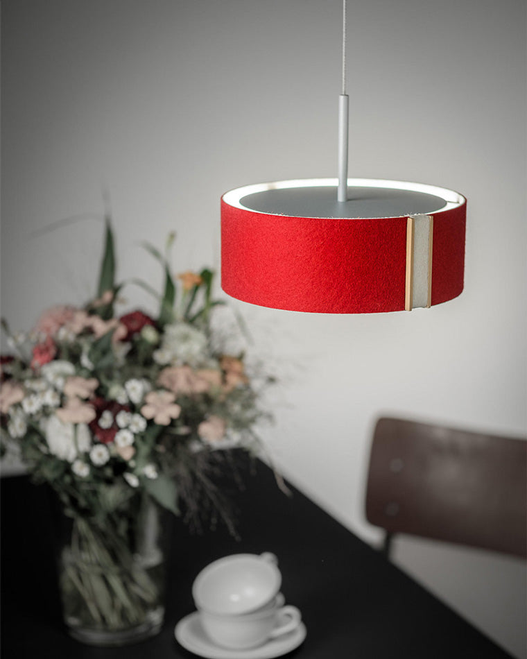 Diff Drum Felt Pendant Light-DF2149
