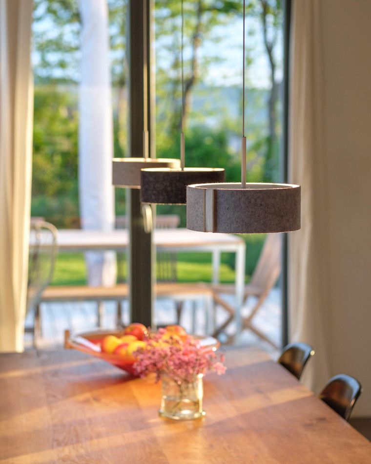 Diff Drum Felt Pendant Light-DF2149