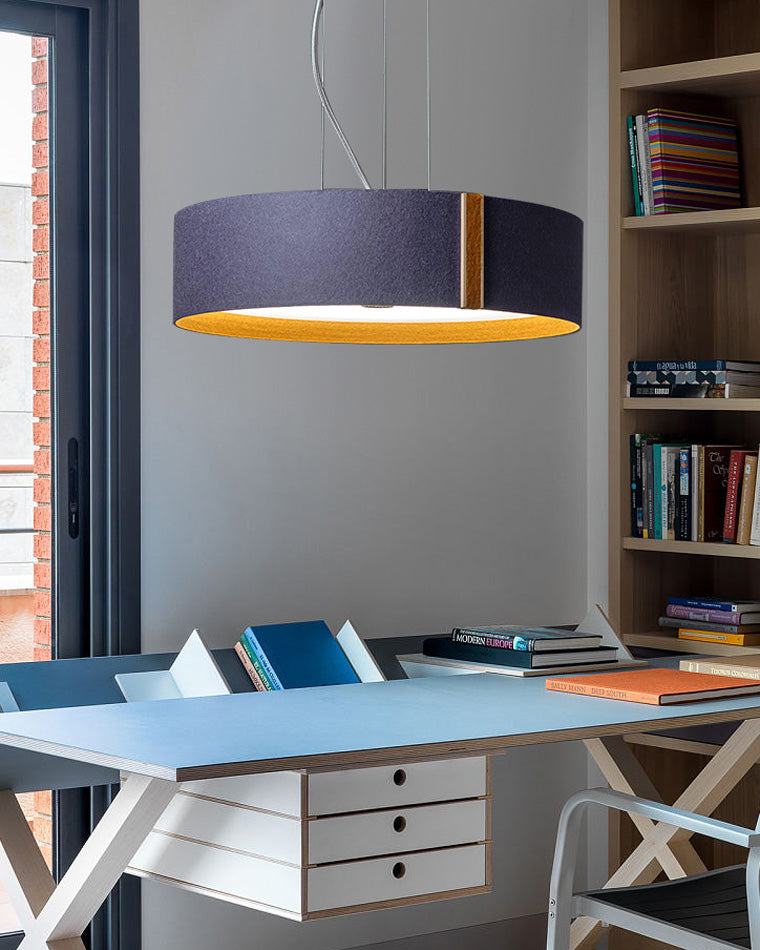 Diff Drum Felt Pendant Light-DF2149