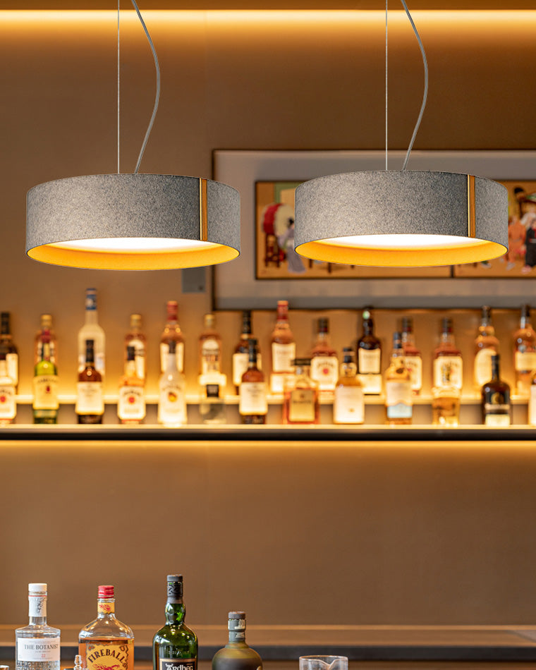 Diff Drum Felt Pendant Light-DF2149