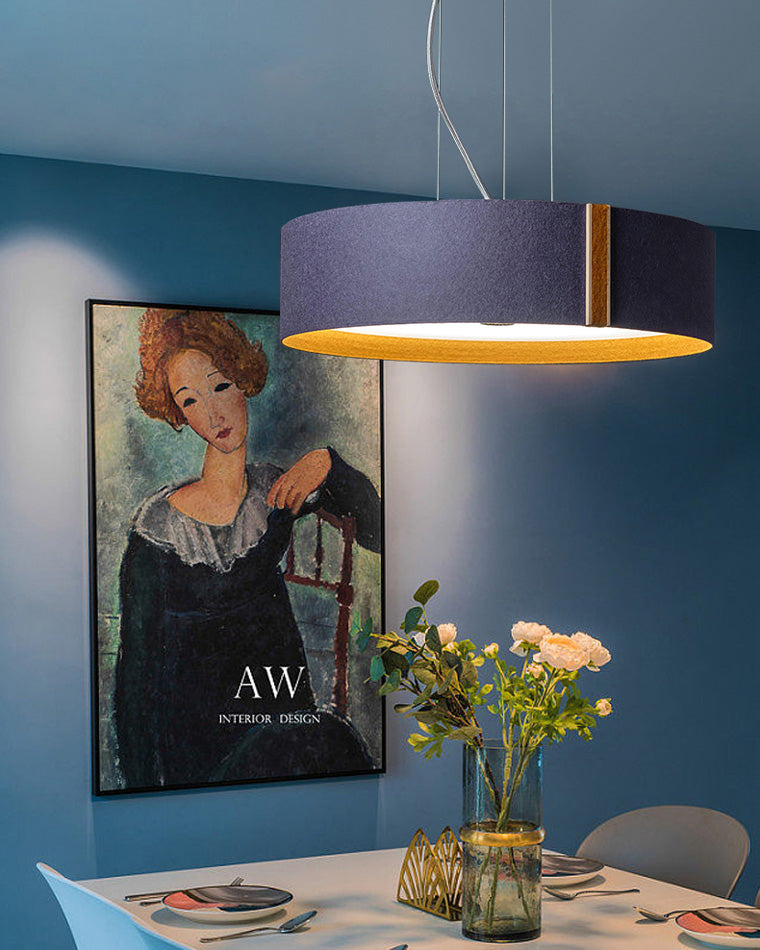 Diff Drum Felt Pendant Light-DF2149