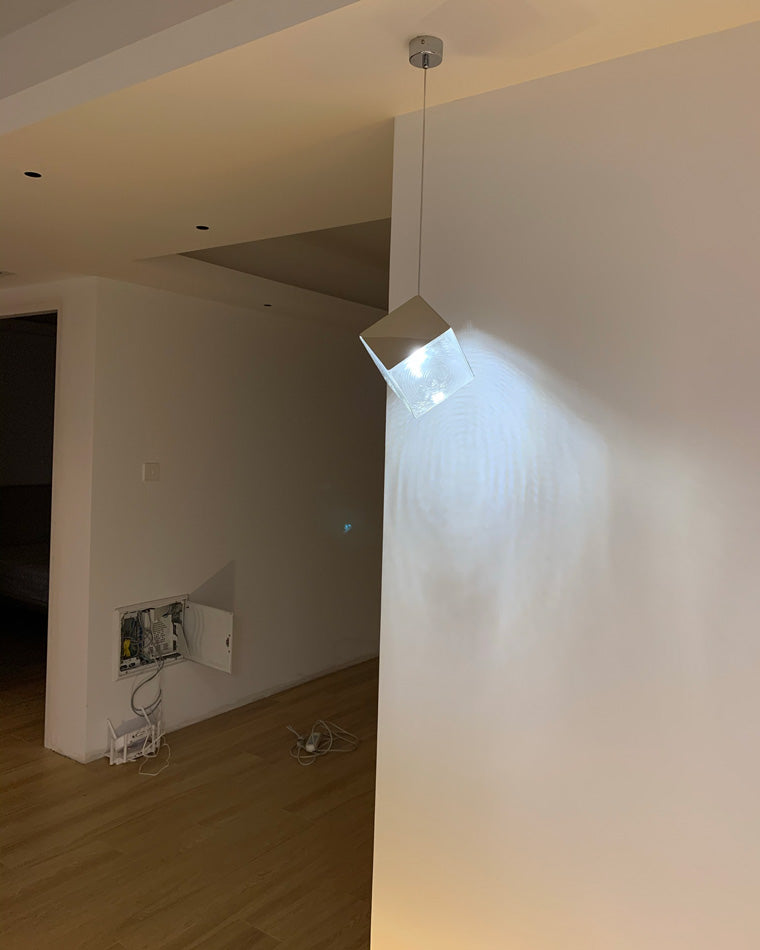 Diff Ice Cube Textured Glass Chandelier-DF2150