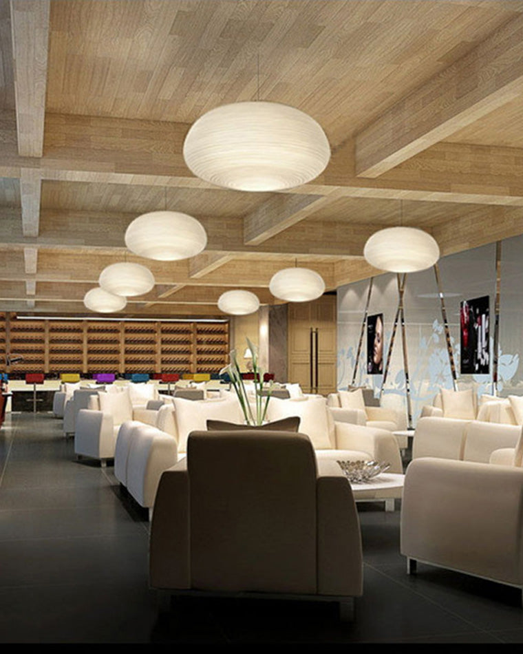 Diff Lantern Blown Glass Pendant Light-DF2151