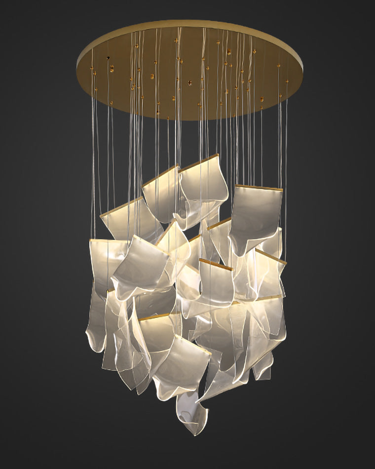 Diff Breeze Dimmable Acrylic Chandelier-DF2158
