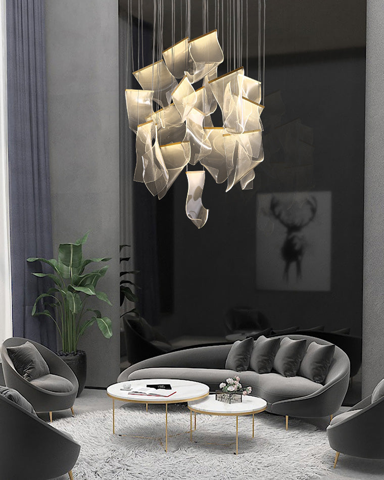 Diff Breeze Dimmable Acrylic Chandelier-DF2158