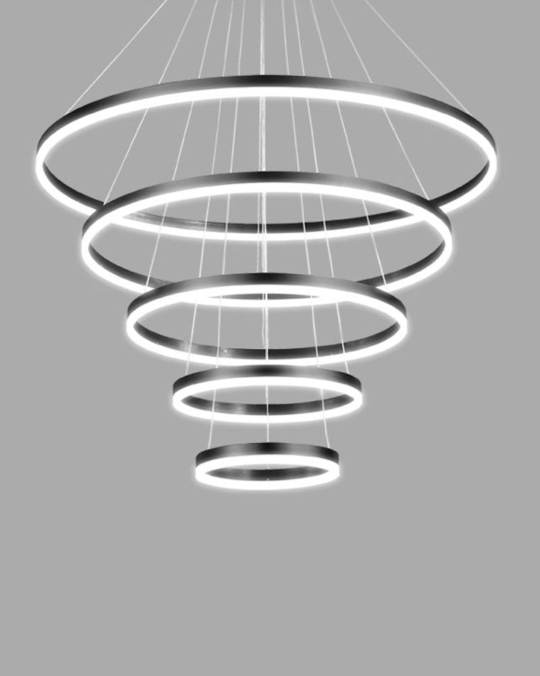 Diff Tiered Ring Chandelier-DF2159
