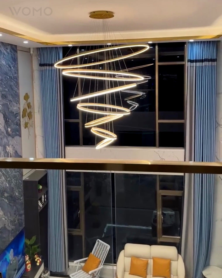 Diff Tiered Ring Chandelier-DF2159