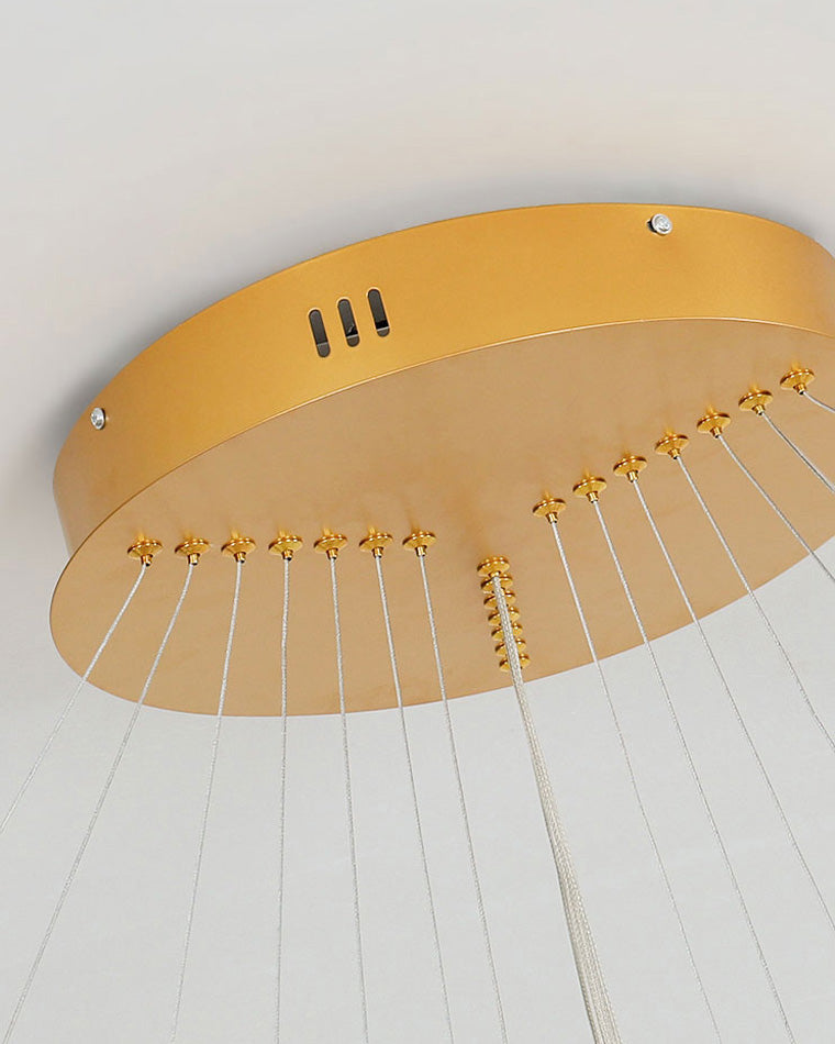Diff Tiered Ring Chandelier-DF2159