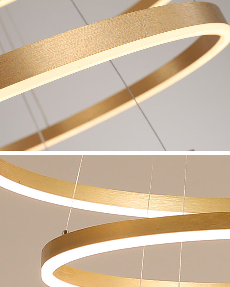 Diff Tiered Ring Chandelier-DF2159