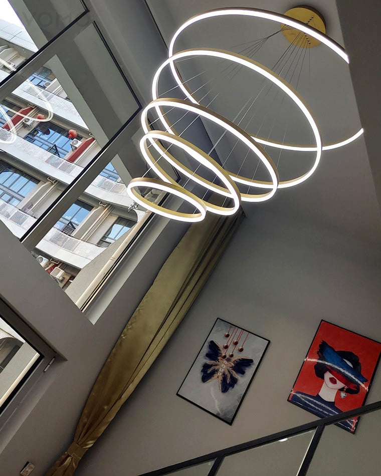 Diff Tiered Ring Chandelier-DF2159