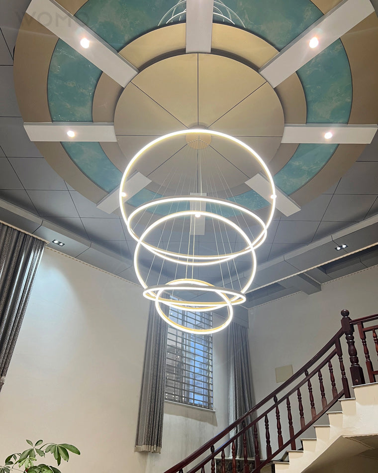 Diff Tiered Ring Chandelier-DF2159