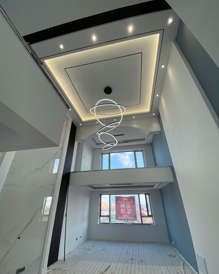 Diff Tiered Ring Chandelier-DF2159