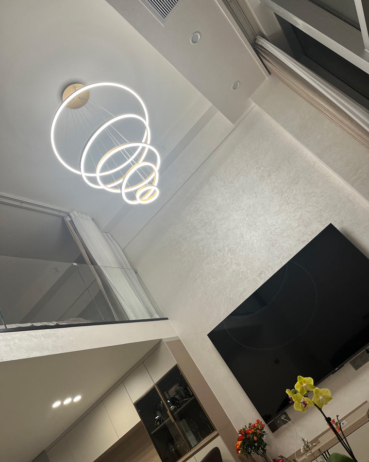 Diff Tiered Ring Chandelier-DF2159