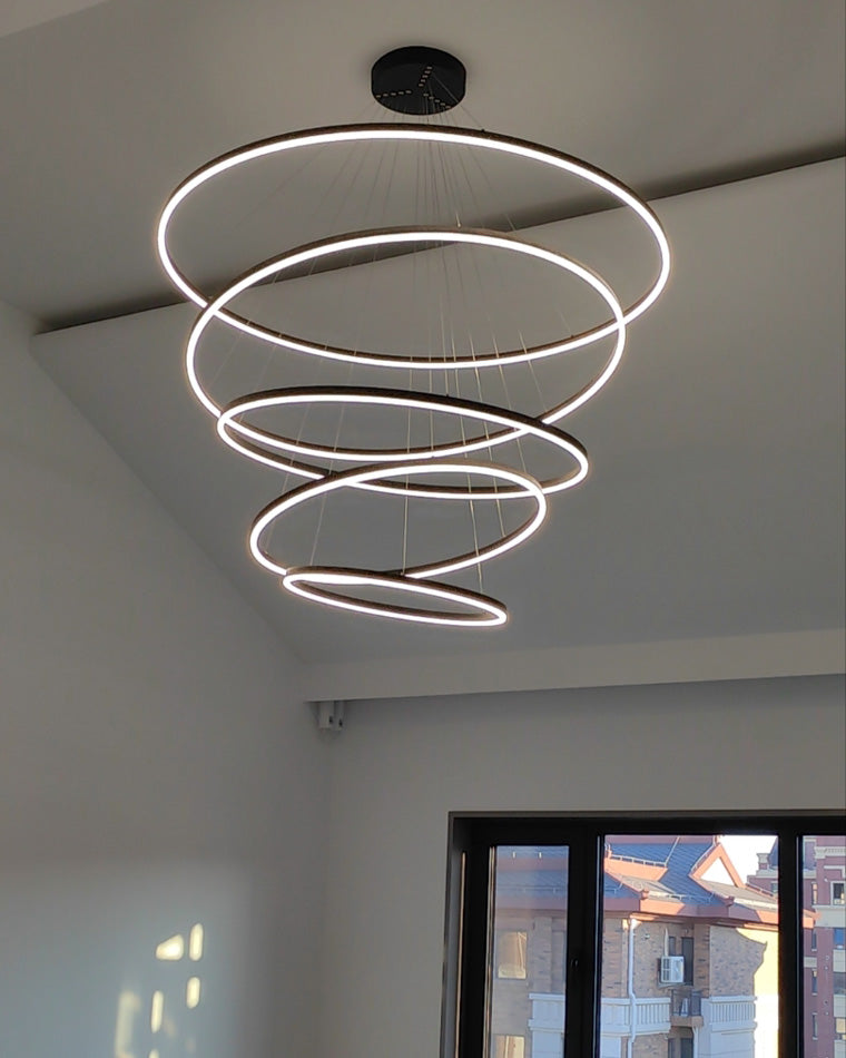 Diff Tiered Ring Chandelier-DF2159