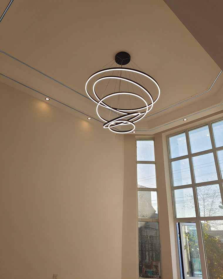 Diff Tiered Ring Chandelier-DF2159