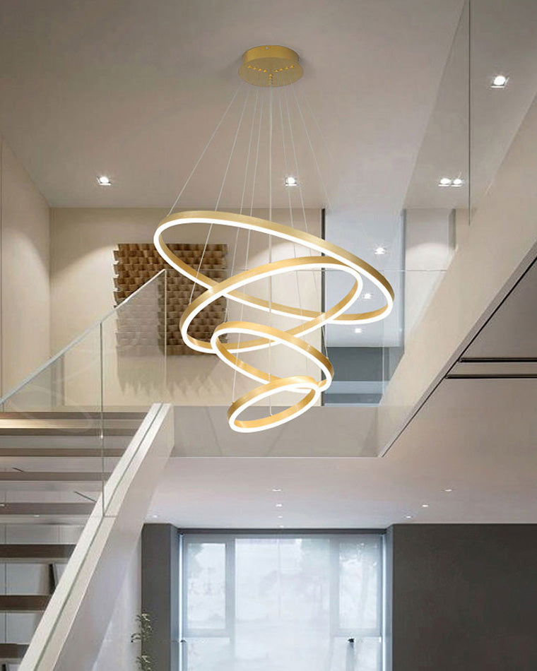Diff Tiered Ring Chandelier-DF2159