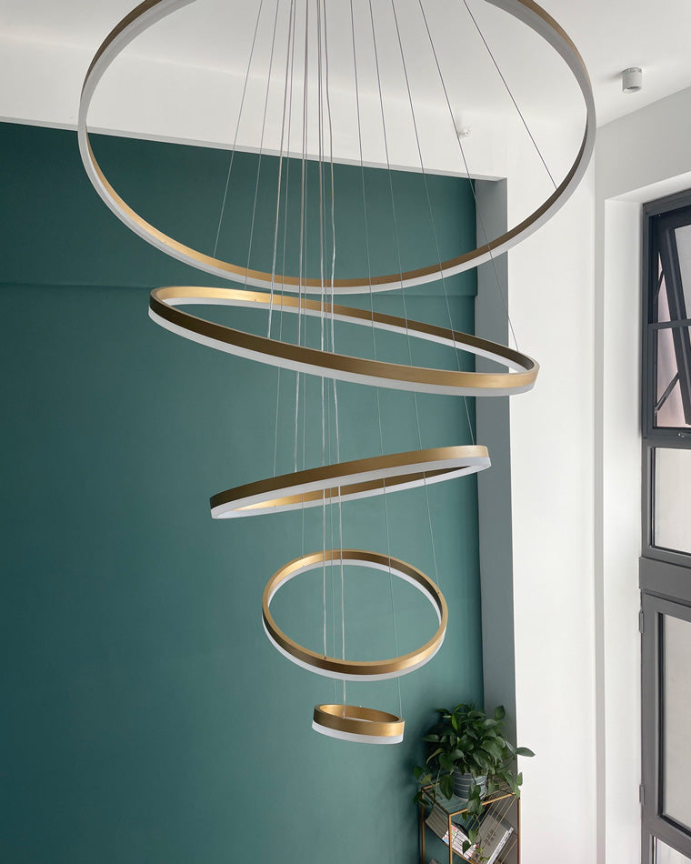 Diff Tiered Ring Chandelier-DF2159