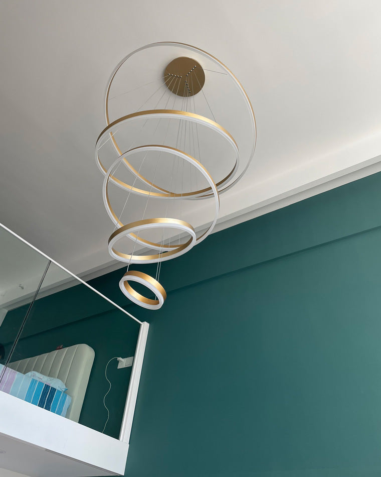 Diff Tiered Ring Chandelier-DF2159