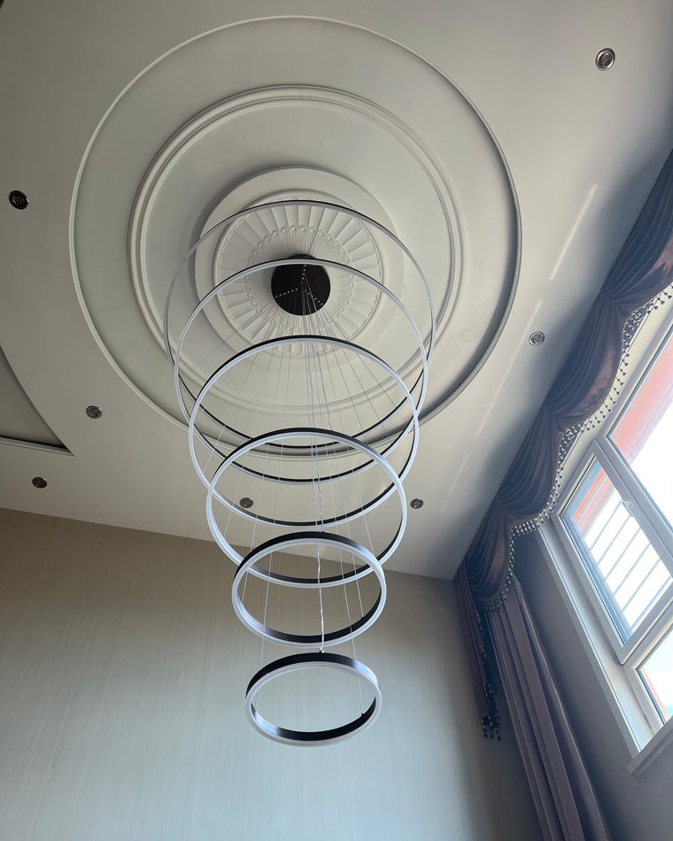 Diff Tiered Ring Chandelier-DF2159