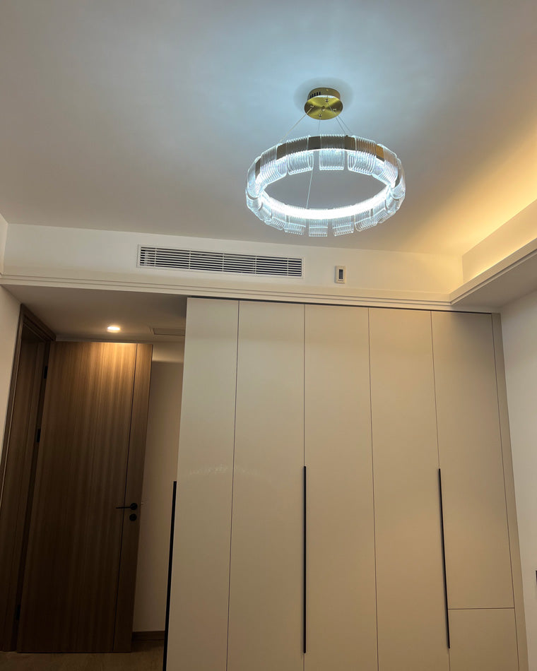 Diff Gold Circular Led Chandelier-DF2166