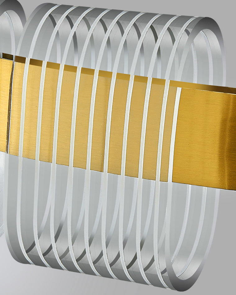 Diff Gold Circular Led Chandelier-DF2166
