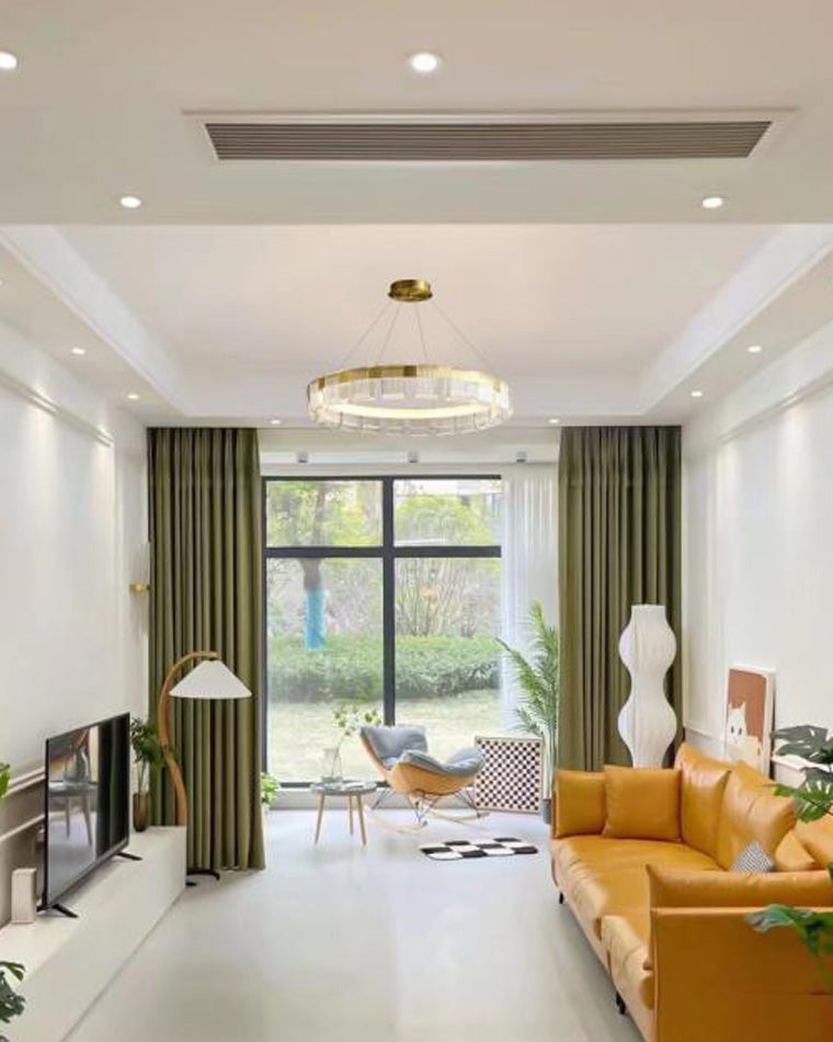Diff Gold Circular Led Chandelier-DF2166