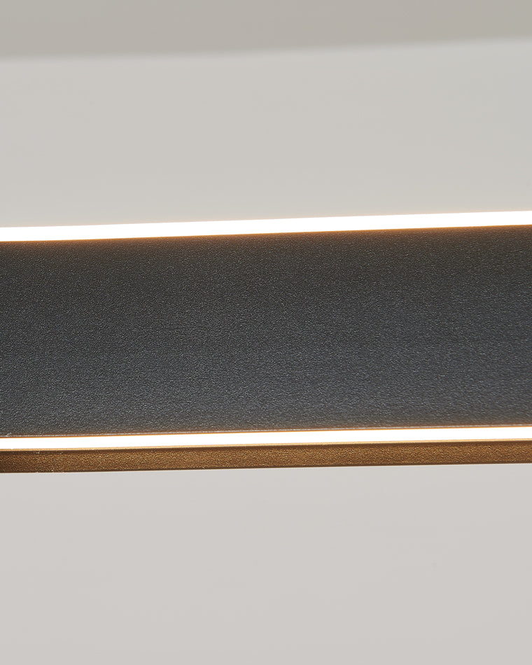 Diff Black Linear Pendant Light-DF2182