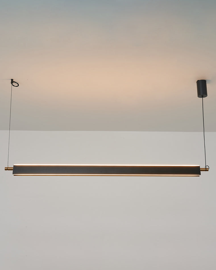 Diff Black Linear Pendant Light-DF2182
