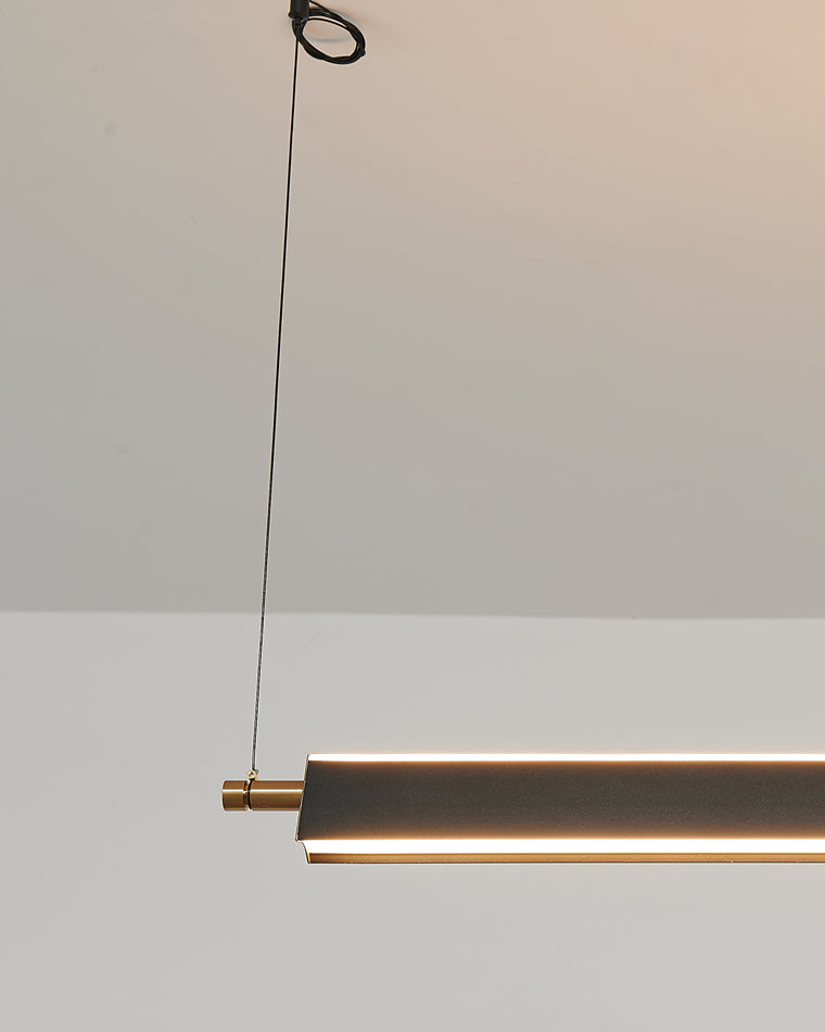 Diff Black Linear Pendant Light-DF2182