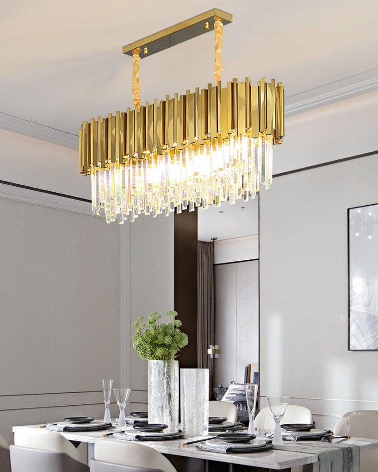 Diff Prism Crystal Tiered Chandelier-DF2185